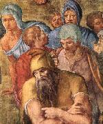Michelangelo Buonarroti Martyrdom of St Peter oil on canvas